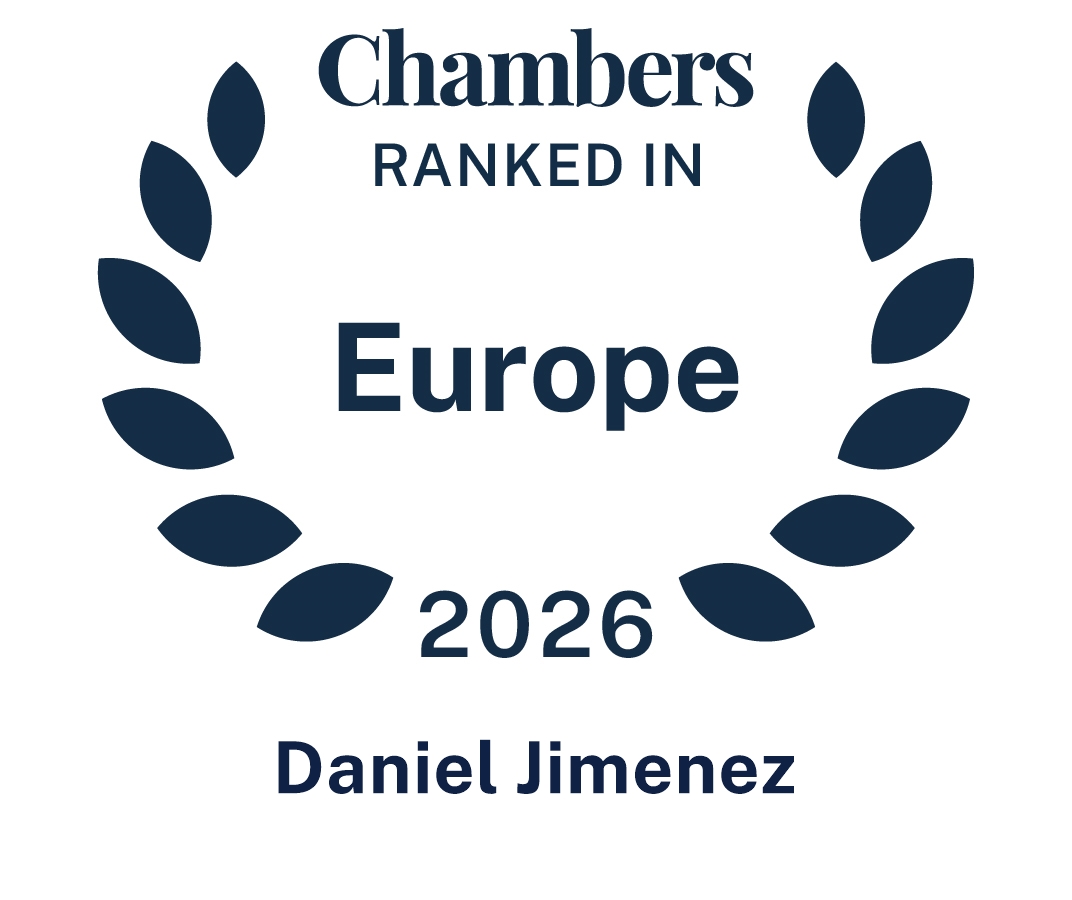 Chambers ranked in Europe 2026 Awards Daniel Jimenez