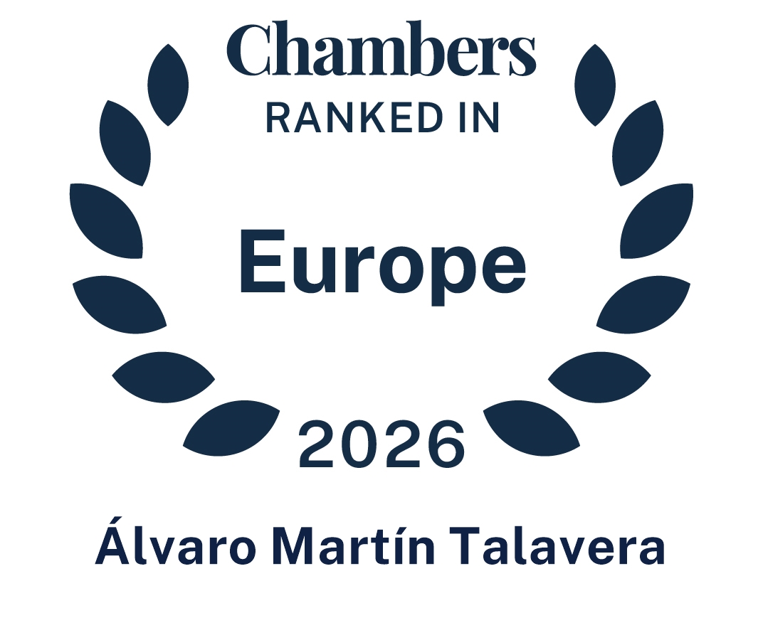 Chambers ranked in Europe 2026 Awards Alvaro Martin Talavera